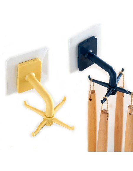 ⭐ Organizador Soporte a pared giratorio cocina baño Multiusos ⭐ Organizador Soporte a pared giratorio cocina baño Multiusos