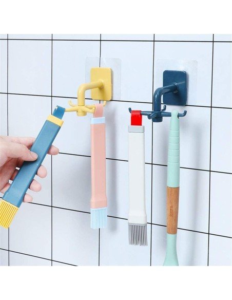 ⭐ Organizador Soporte a pared giratorio cocina baño Multiusos ⭐ Organizador Soporte a pared giratorio cocina baño Multiusos