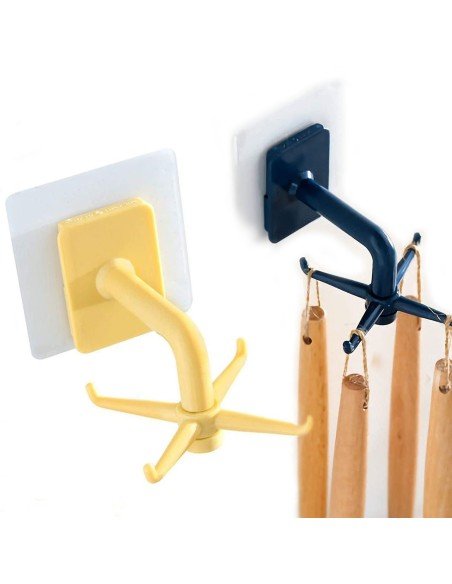 ⭐ Organizador Soporte a pared giratorio cocina baño Multiusos ⭐ Organizador Soporte a pared giratorio cocina baño Multiusos