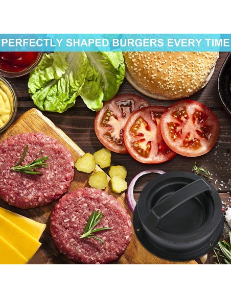 ⭐ Prensa Molde Para Hamburguesas Grande 3 En 1 carne arepa ⭐ Prensa Molde Para Hamburguesas Grande 3 En 1 carne arepa