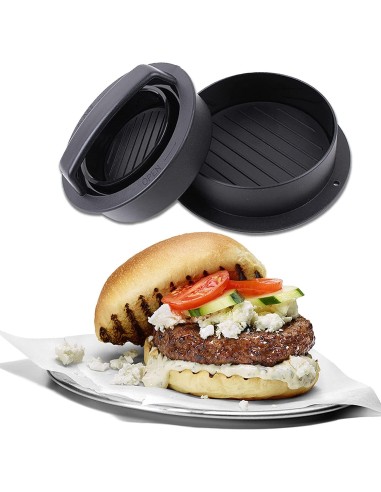 ⭐ Prensa Molde Para Hamburguesas Grande 3 En 1 carne arepa