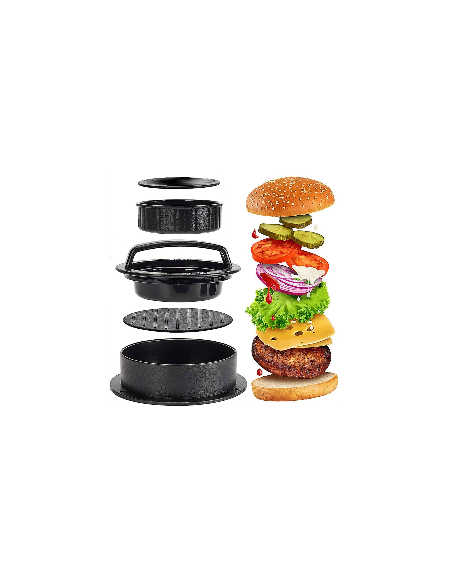 ⭐ Prensa Molde Para Hamburguesas Grande 3 En 1 carne arepa ⭐ Prensa Molde Para Hamburguesas Grande 3 En 1 carne arepa