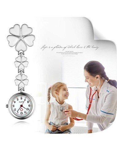 ⭐ Reloj Profesional de colgar ideal para enfermera tipo pinza bolsillo