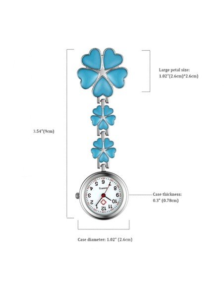 ⭐ Reloj Profesional de colgar ideal para enfermera tipo pinza bolsillo ⭐ Reloj Profesional de colgar ideal para enfermera tipo pinza bolsillo