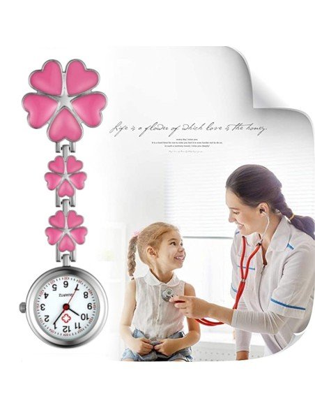 ⭐ Reloj Profesional de colgar ideal para enfermera tipo pinza bolsillo ⭐ Reloj Profesional de colgar ideal para enfermera tipo pinza bolsillo