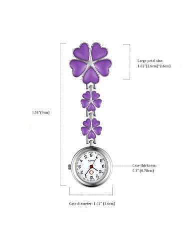 ⭐ Reloj Profesional de colgar ideal para enfermera tipo pinza bolsillo