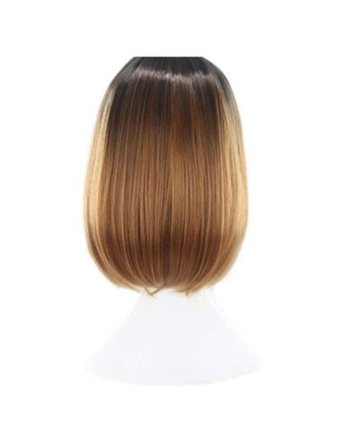 ⭐  Peluca Balayage Cosplay Degradee Kanekalon 30cm Uso Diario
