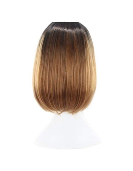 ⭐  Peluca Balayage Cosplay Degradee Kanekalon 30cm Uso Diario
