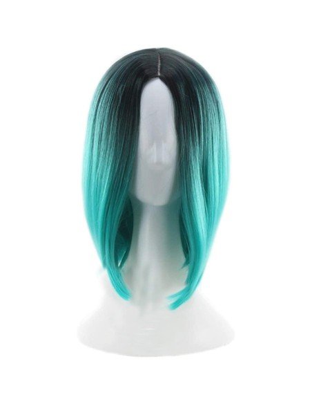 ⭐  Peluca Balayage Cosplay Degradee Kanekalon 30cm Uso Diario