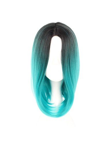 ⭐  Peluca Balayage Cosplay Degradee Kanekalon 30cm Uso Diario