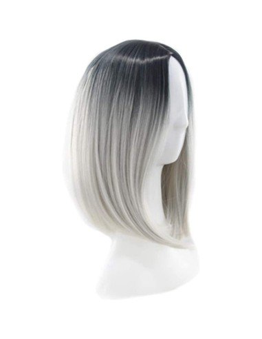⭐  Peluca Balayage Cosplay Degradee Kanekalon 30cm Uso Diario
