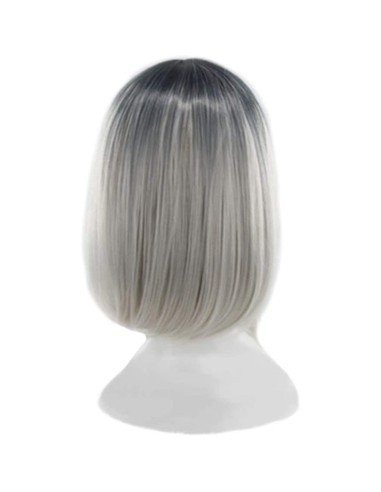 ⭐  Peluca Balayage Cosplay Degradee Kanekalon 30cm Uso Diario