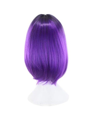 ⭐  Peluca Balayage Cosplay Degradee Kanekalon 30cm Uso Diario