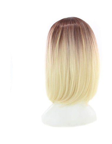 ⭐  Peluca Balayage Cosplay Degradee Kanekalon 30cm Uso Diario