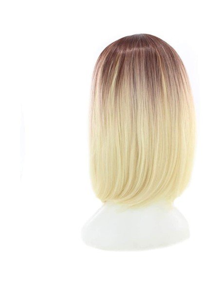 ⭐  Peluca Balayage Cosplay Degradee Kanekalon 30cm Uso Diario