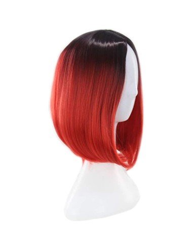 ⭐  Peluca Balayage Cosplay Degradee Kanekalon 30cm Uso Diario