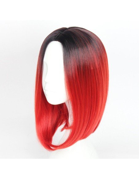 ⭐  Peluca Balayage Cosplay Degradee Kanekalon 30cm Uso Diario