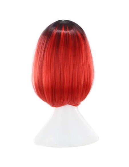 ⭐  Peluca Balayage Cosplay Degradee Kanekalon 30cm Uso Diario