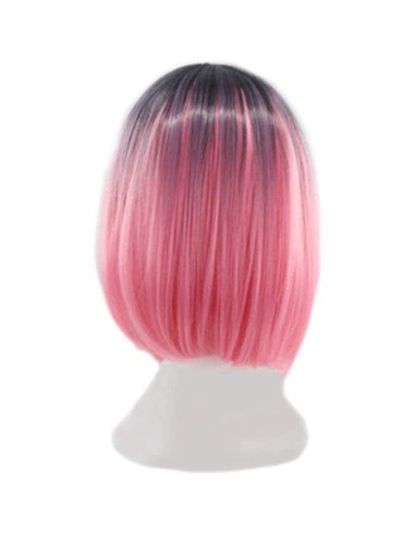 ⭐  Peluca Balayage Cosplay Degradee Kanekalon 30cm Uso Diario