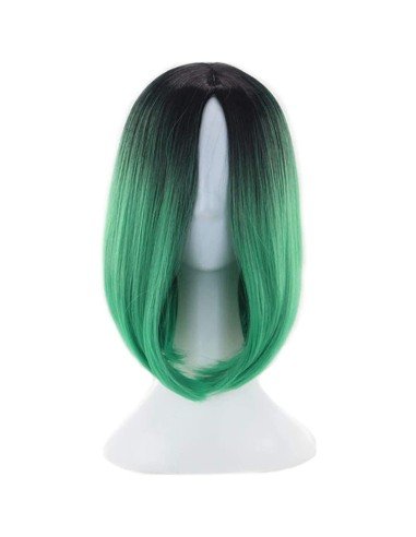 ⭐  Peluca Balayage Cosplay Degradee Kanekalon 30cm Uso Diario