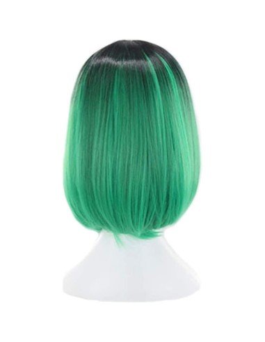 ⭐  Peluca Balayage Cosplay Degradee Kanekalon 30cm Uso Diario