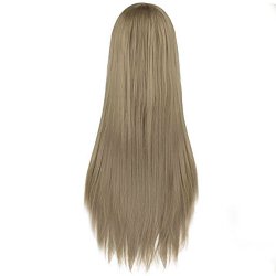 ⭐ Peluca de Kanekalon Lisa 80 Cm Cosplay Cabello largo