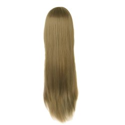 ⭐ Peluca de Kanekalon Lisa 80 Cm Cosplay Cabello largo