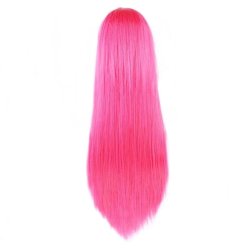 ⭐ Peluca de Kanekalon Lisa 80 Cm Cosplay Cabello largo