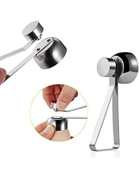 ⭐ Egg Topper Cortador de Cascara de Huevo Easy Cook