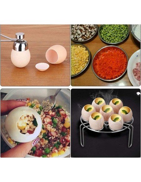 ⭐ Egg Topper Cortador de Cascara de Huevo Easy Cook