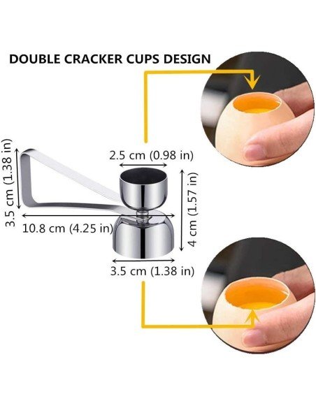 ⭐ Egg Topper Cortador de Cascara de Huevo Easy Cook