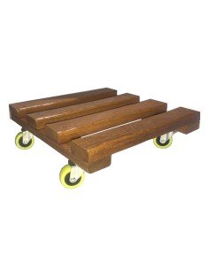 ⭐ Base con Ruedas para Matera soporte Exteriores 35x35cm 2