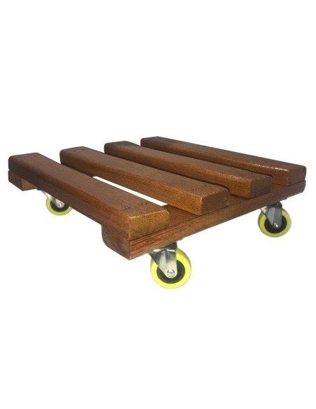 ⭐ Base con Ruedas para Matera soporte Exteriores 35x35cm ⭐ Base con Ruedas para Matera soporte Exteriores 35x35cm