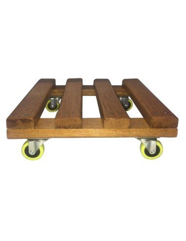 ⭐ Base con Ruedas para Matera soporte Exteriores 35x35cm