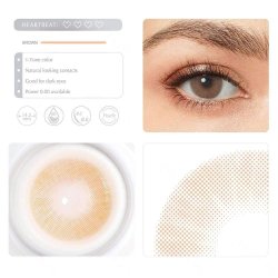 Lentes Queen HidroCor Natural | Apariencia natural