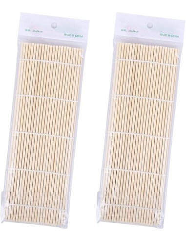 ⭐ Esterilla en bamboo Elabora Rollos de Sushi