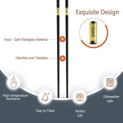 ⭐ Set x2 palitos Chinos degusta sushi sashimi ramen