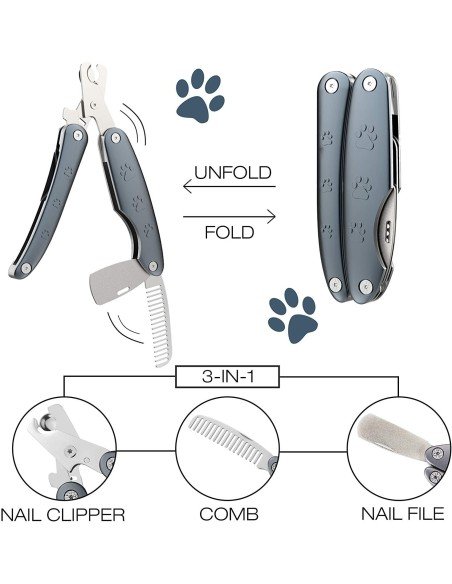 ⭐ Pinza Corta Uñas para gatos y Mascotas tipo tijera profesional ⭐ Pinza Corta Uñas para gatos y Mascotas tipo tijera profesional