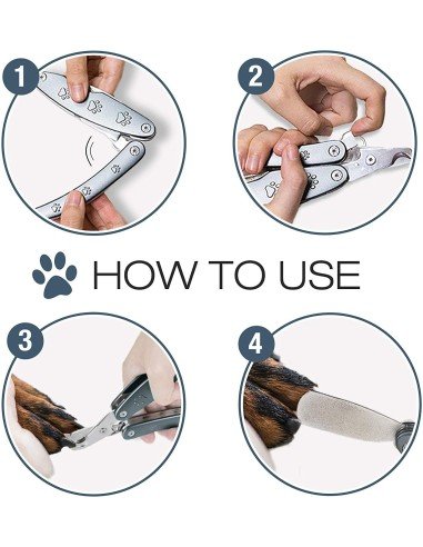 ⭐ Pinza Corta Uñas para gatos y Mascotas tipo tijera profesional