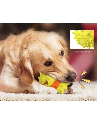 ⭐ Juguete Bola Premio Grande Interactivo Limpia dientes perro agresivo