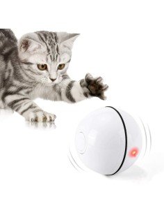 ⭐ Juguete Bolas suave interactiva con sonido Mascota Gato 2