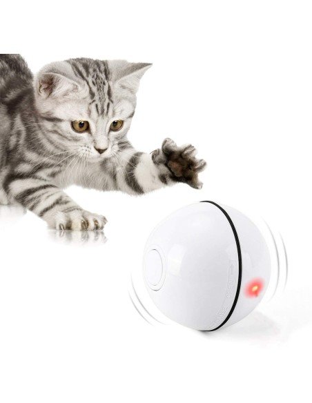 ⭐ Juguete Bolas suave interactiva con sonido Mascota Gato