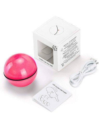 ⭐ Juguete Bolas suave interactiva con sonido Mascota Gato
