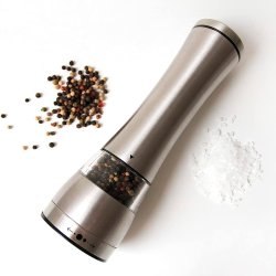 ⭐ Molino De Sal Y Pimienta Acero Inoxidable Grosor Ajustable Rotor Cerámica