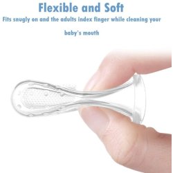 ✨ Setx2 Cepillo Dental Silicona para Mascota dedos