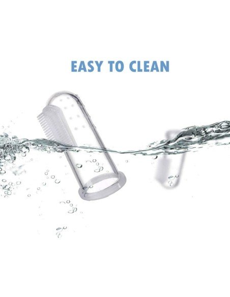 ✨ Setx3 Cepillo dental dedal Silicona para Bebé