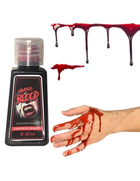 Tarrito De Sangre De Vampiro De Fantasía Teatro Y Halloween