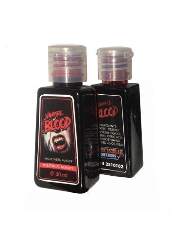 Tarrito De Sangre De Vampiro De Fantasía Teatro Y Halloween