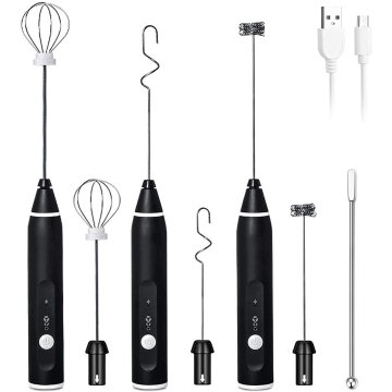 ⭐ Espumador Batidor Recargable Leche Café Chocolate Cappuccino