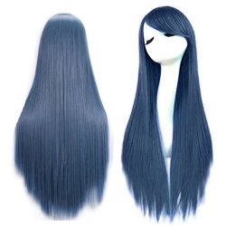 ⭐ Peluca de Kanekalon Lisa 80 Cm Cosplay Cabello largo